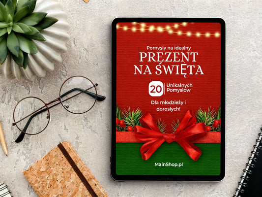 Uniklane pomysły na świąteczny prezent - eBook na tablecie, idealny na prezent na święta.